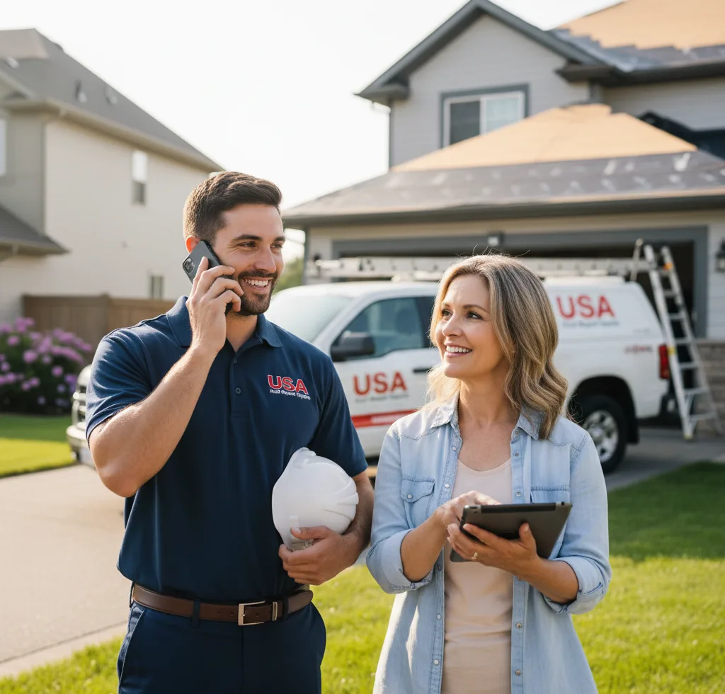 USA Roof Repair Experts customer support in Honaker